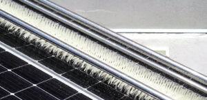solar farm cleaning robot, solar panel cleaning