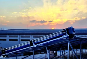 solar farm cleaning robot, solar panel cleaning